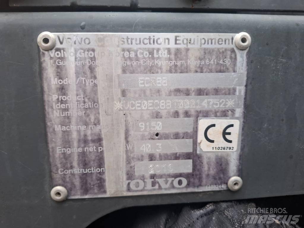 Volvo ECR 88 Excavatoare 7t - 12t