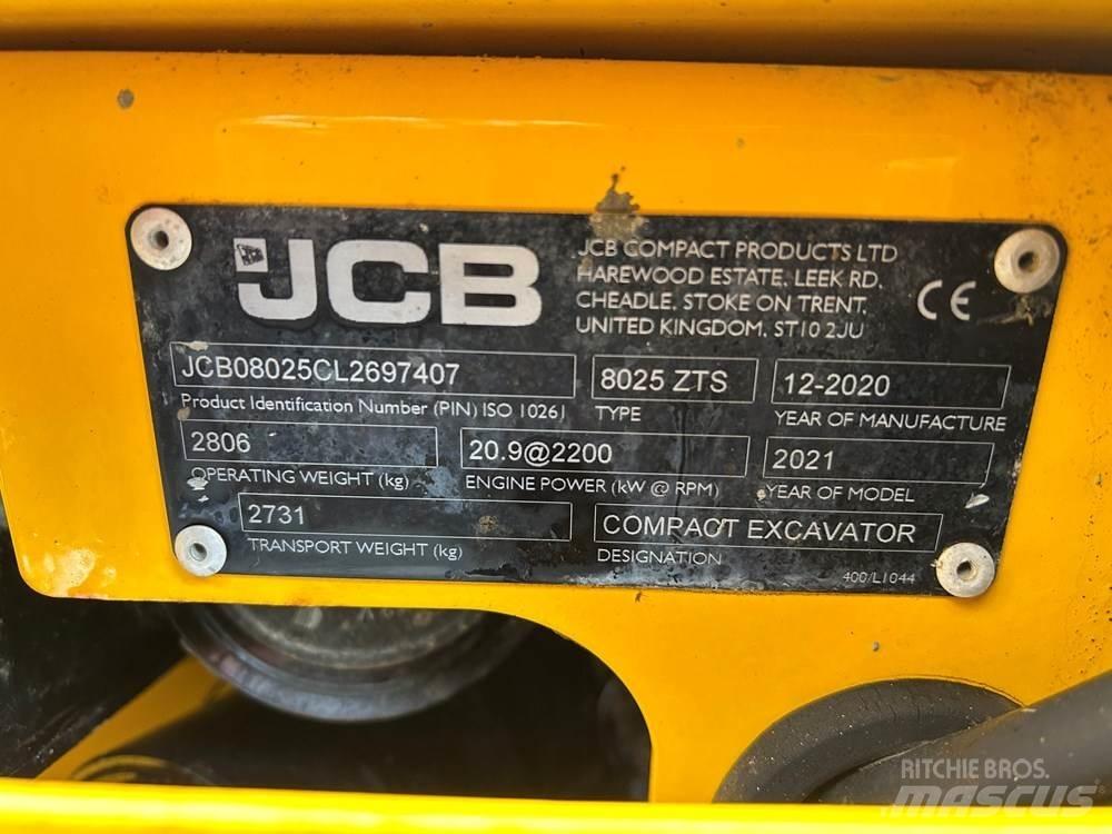 JCB 8025 Mini excavatoare < 7t