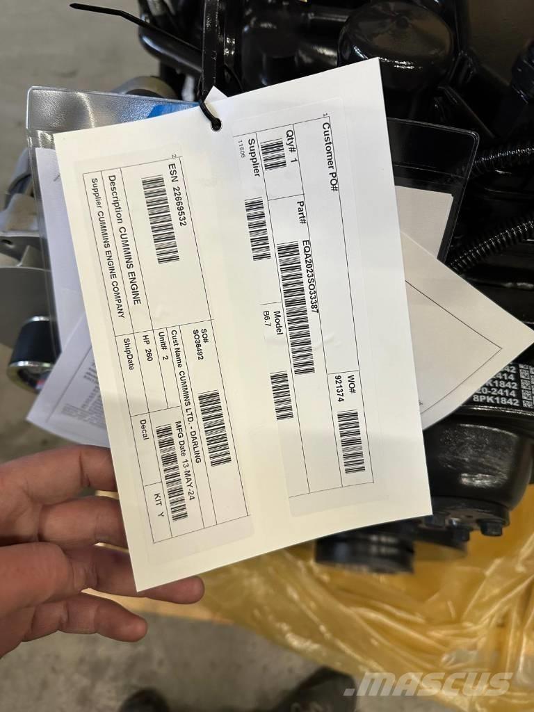 Cummins B6.7 FR95884 Utilaje agricole - Altele