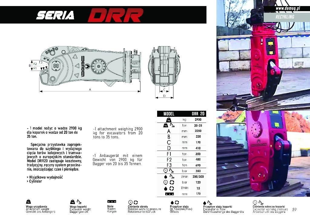  DEMOQ DRR20 Taietoare