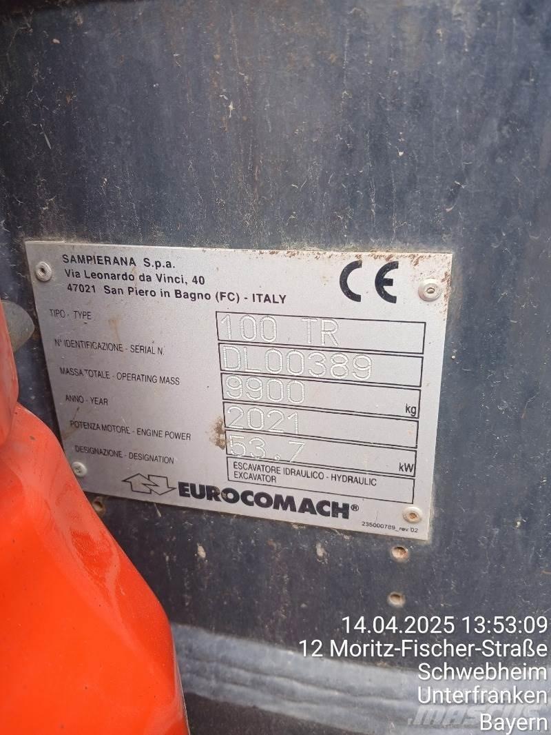 Eurocomach 100TR Mini excavatoare < 7t