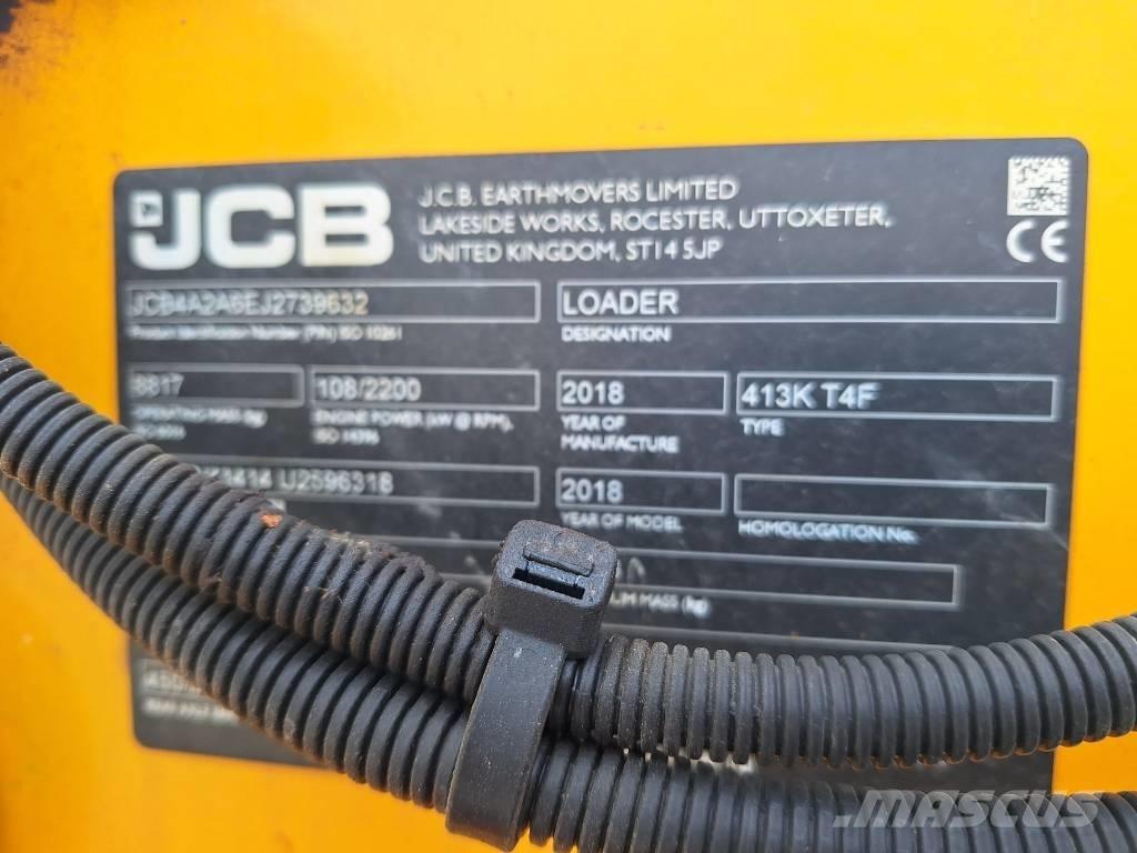 JCB 413 K Incarcator pe pneuri