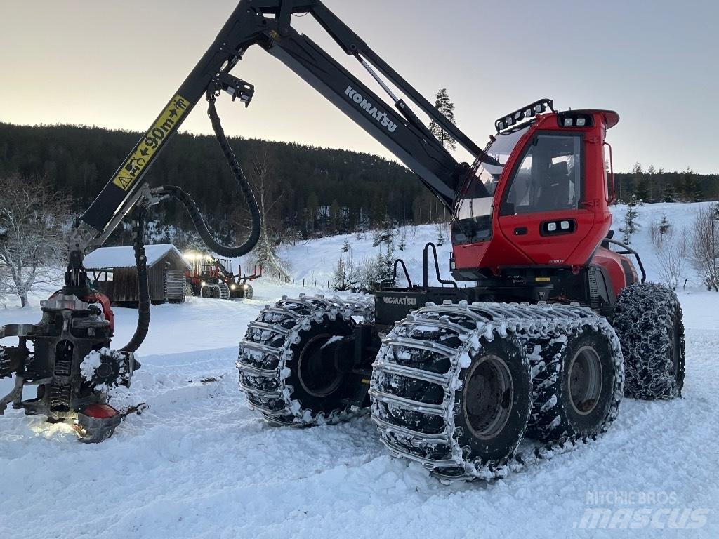Komatsu 951 Combine forestiere