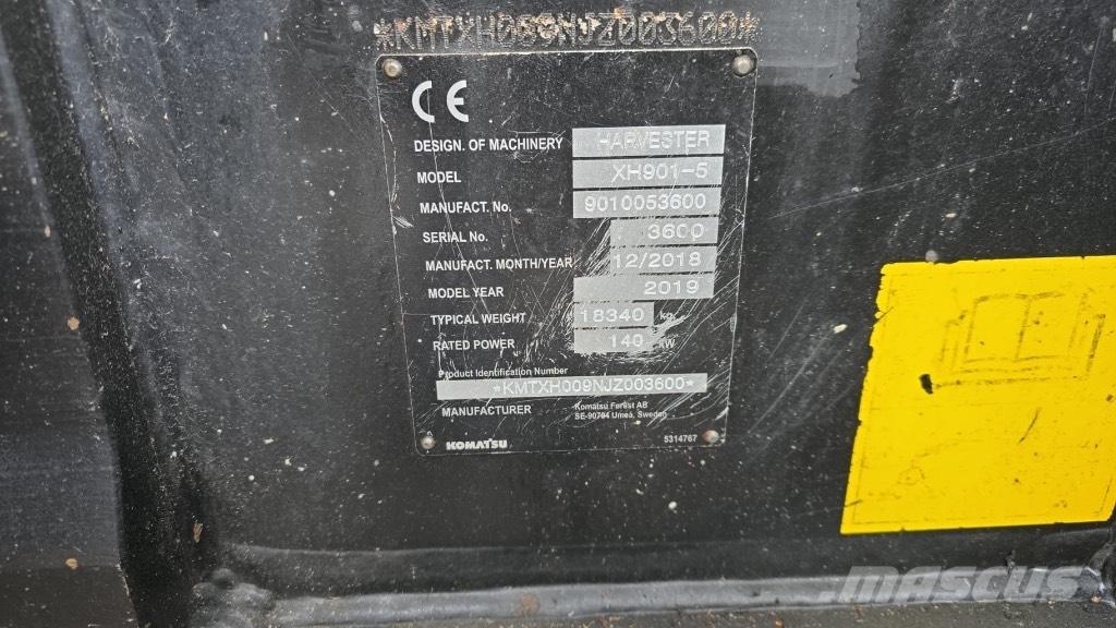 Komatsu 901.5 Combine forestiere