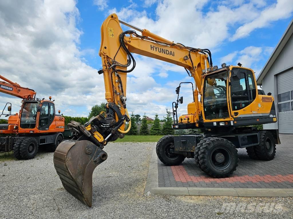 Hyundai 140 W 9 A Excavatoare cu roti