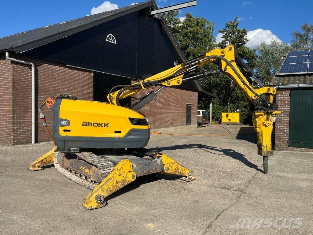 Brokk 500 Excavatoare speciale