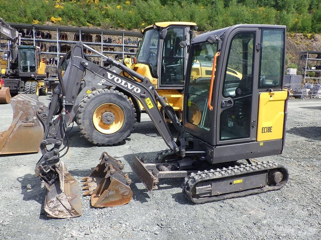 Volvo EC 18 E Mini excavatoare < 7t