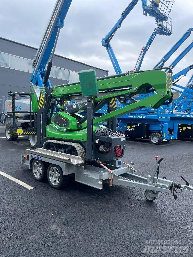 Leguan Leguan 135neo Platforme aeriene montate pe remorca