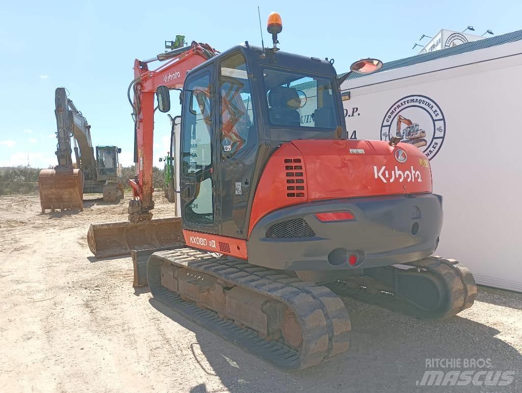 Kubota KX080-4a Excavatoare