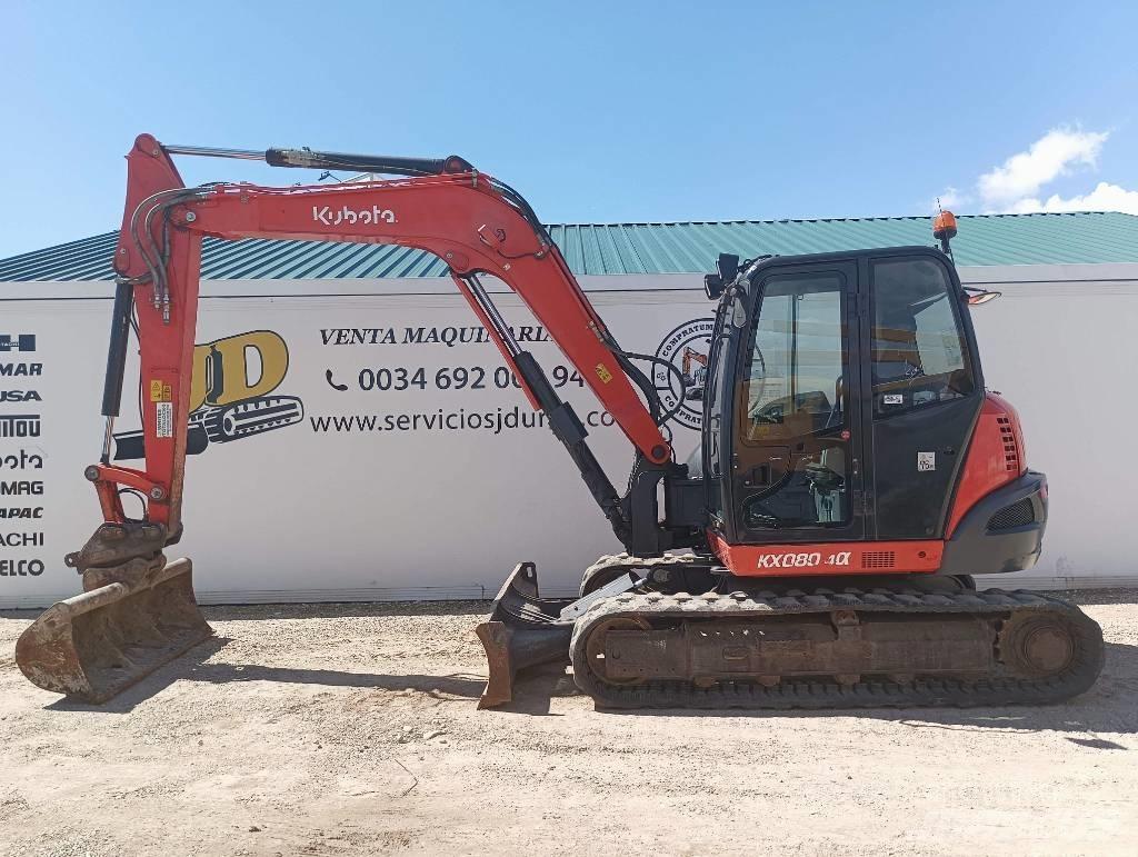 Kubota KX080-4a Excavatoare