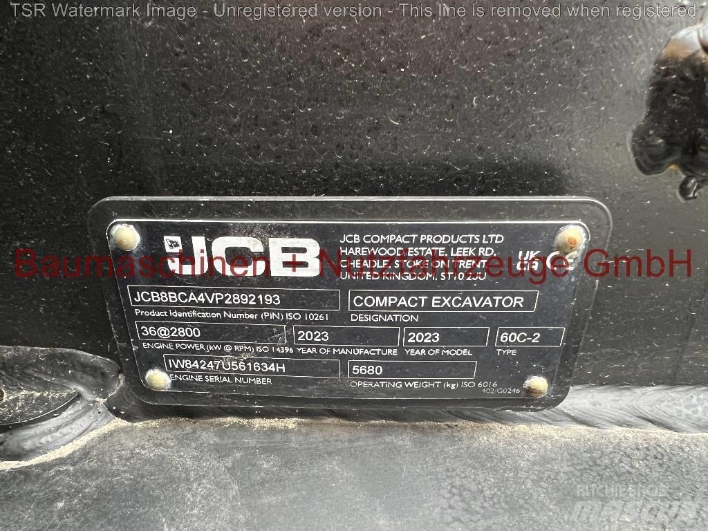 JCB 60C-2 -Demo- Mini excavatoare < 7t