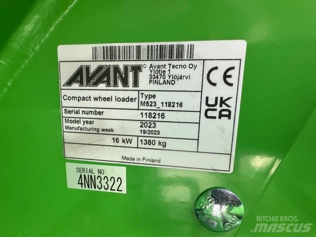 Avant 523 Incarcatoare multifunctionale