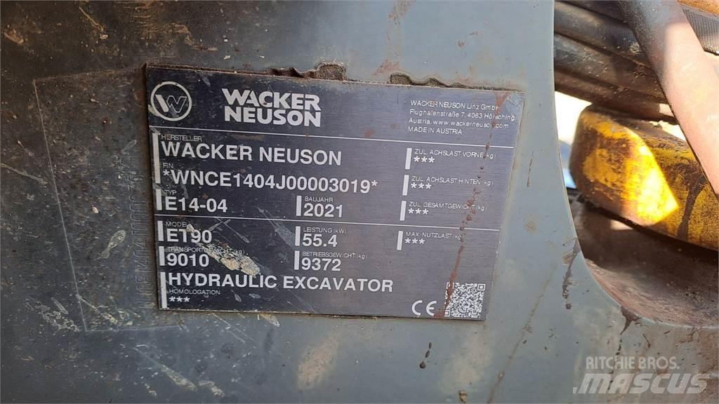 Wacker Neuson ET90 Excavatoare pe șenile
