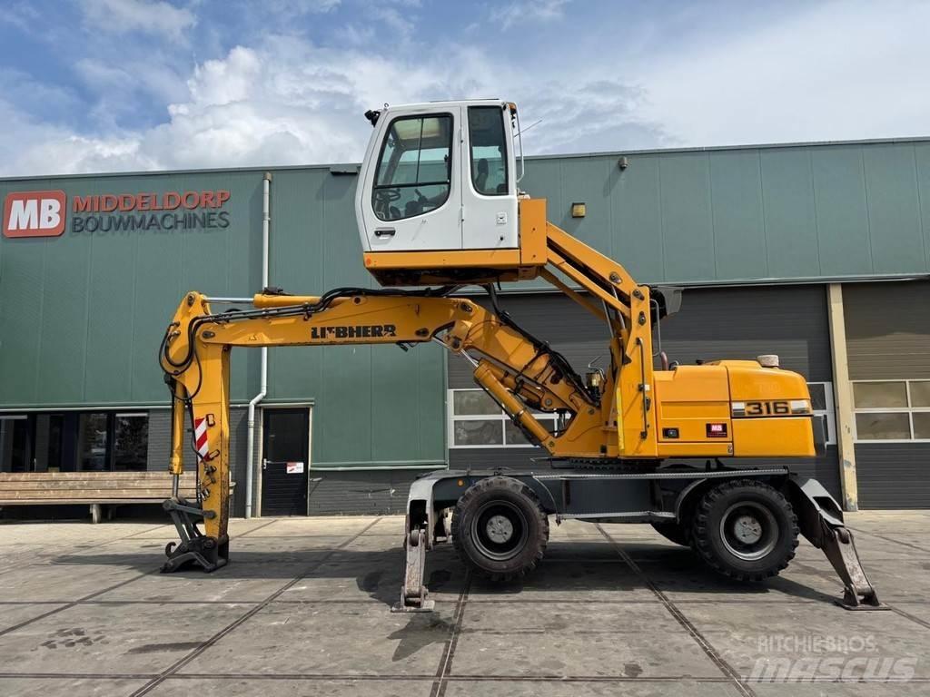 Liebherr A 316 Paleta de manipulare