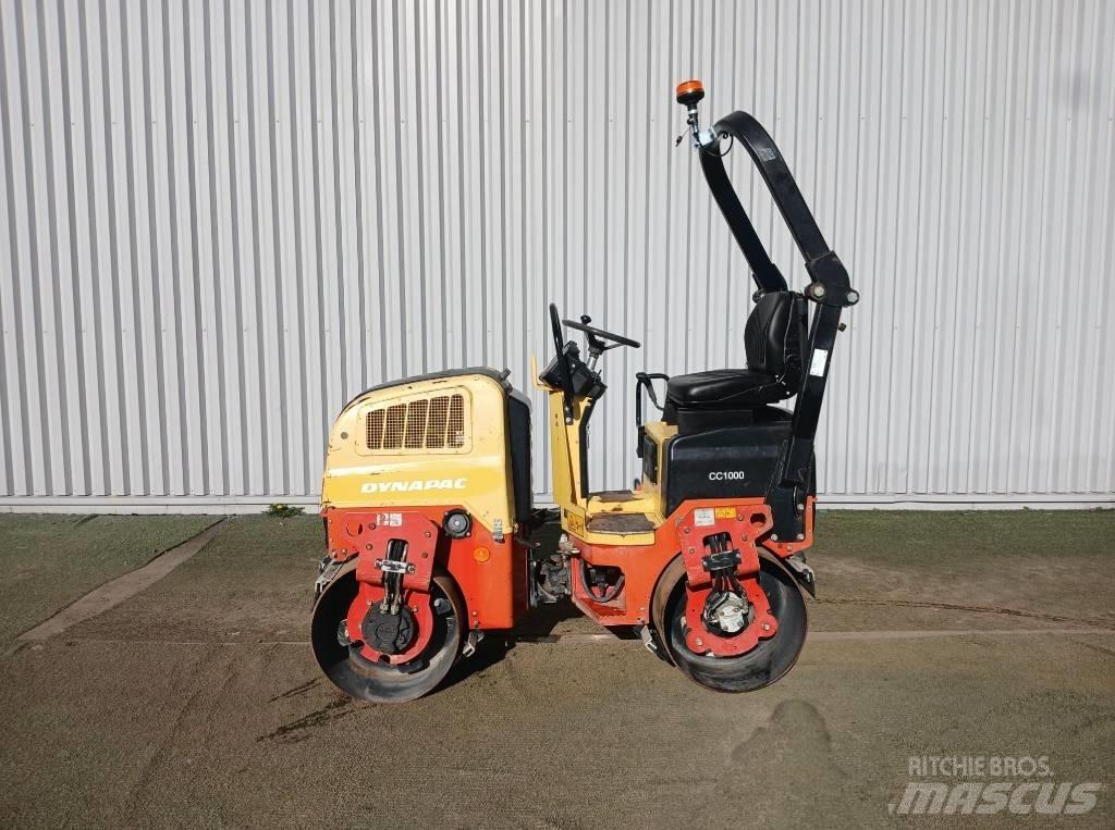 Dynapac CC1000, Vält Cilindri compactori dubli