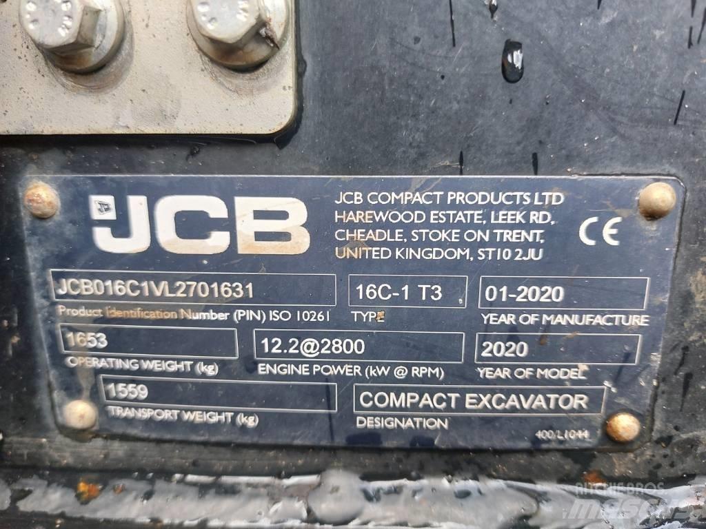 JCB 16 C Mini excavatoare < 7t