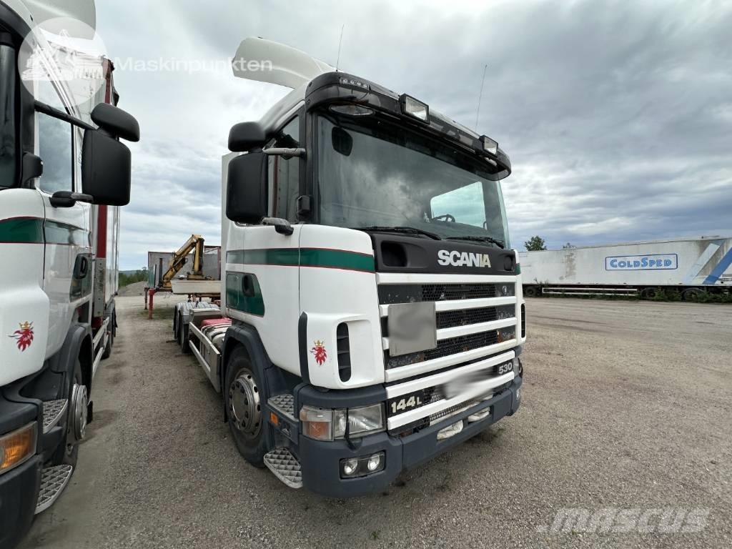 Scania R 124 LB Camion cadru container