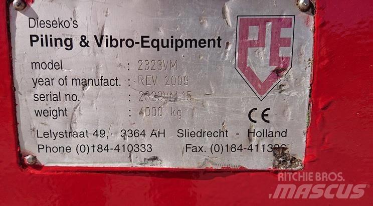 PVE 2323VM Vibratoare forare piloni