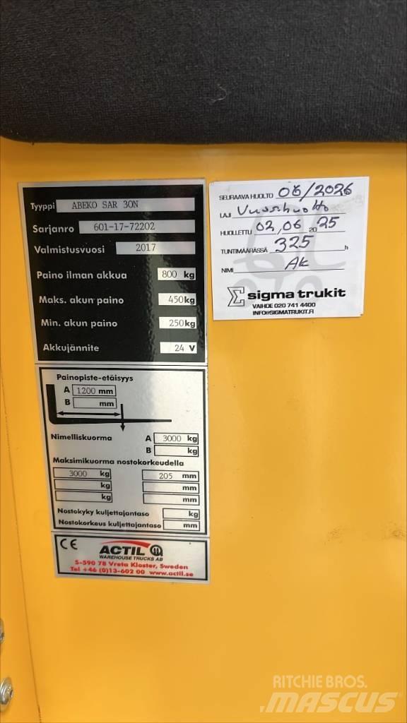 Abeko SAR 30 N Transpaleta manuala