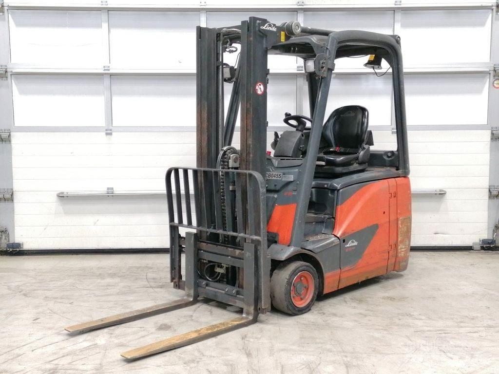Linde E16H-02 Stivuitor electric