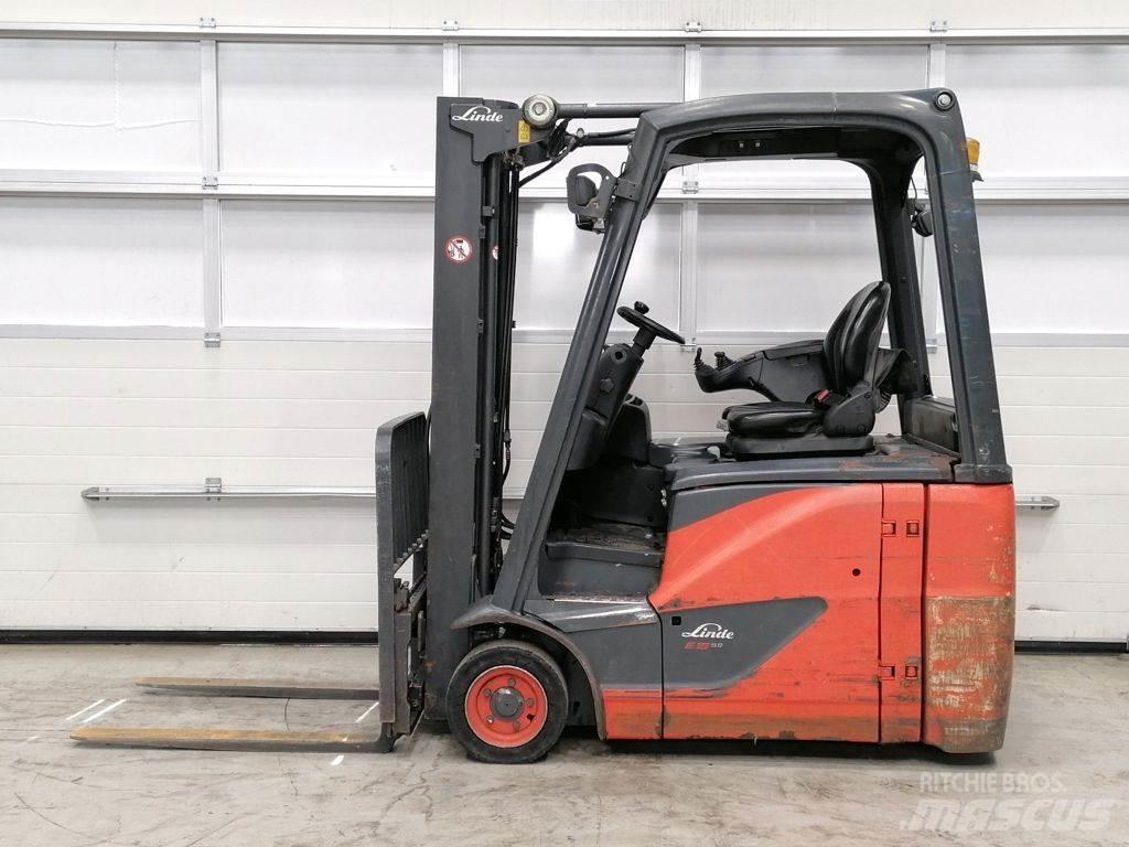 Linde E16H-02 Stivuitor electric