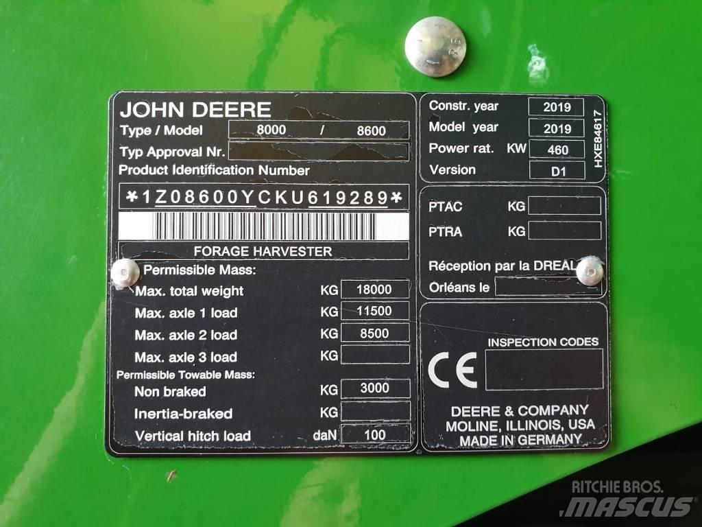 John Deere 8600I Culegatoare de nutret