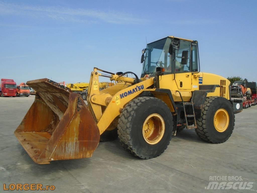 Komatsu WA200-5 Incarcator pe pneuri