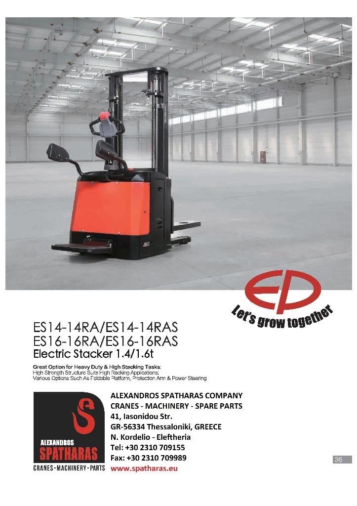 EP ES16-16RAS Transpaleti autopropulsanti