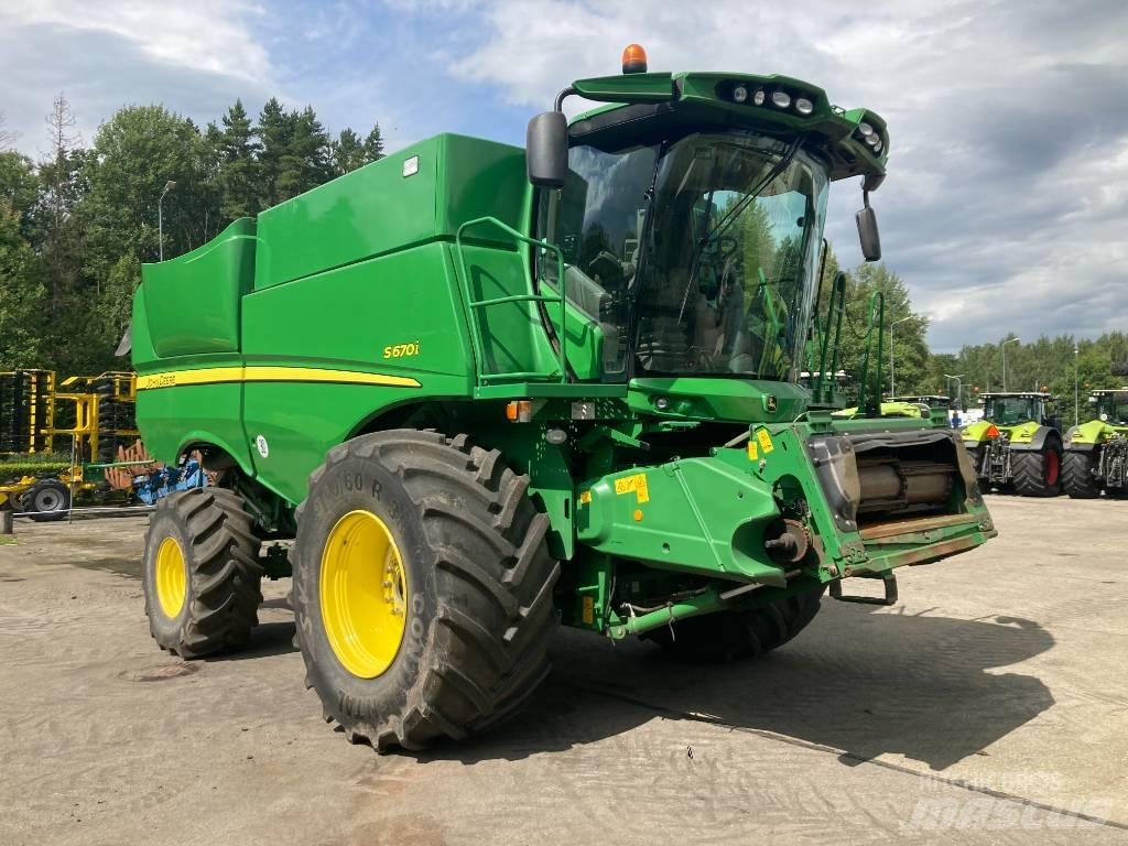 John Deere S 670 i Combine de secerat