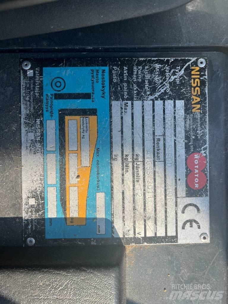 Nissan FGD02A320 Stivuitor diesel