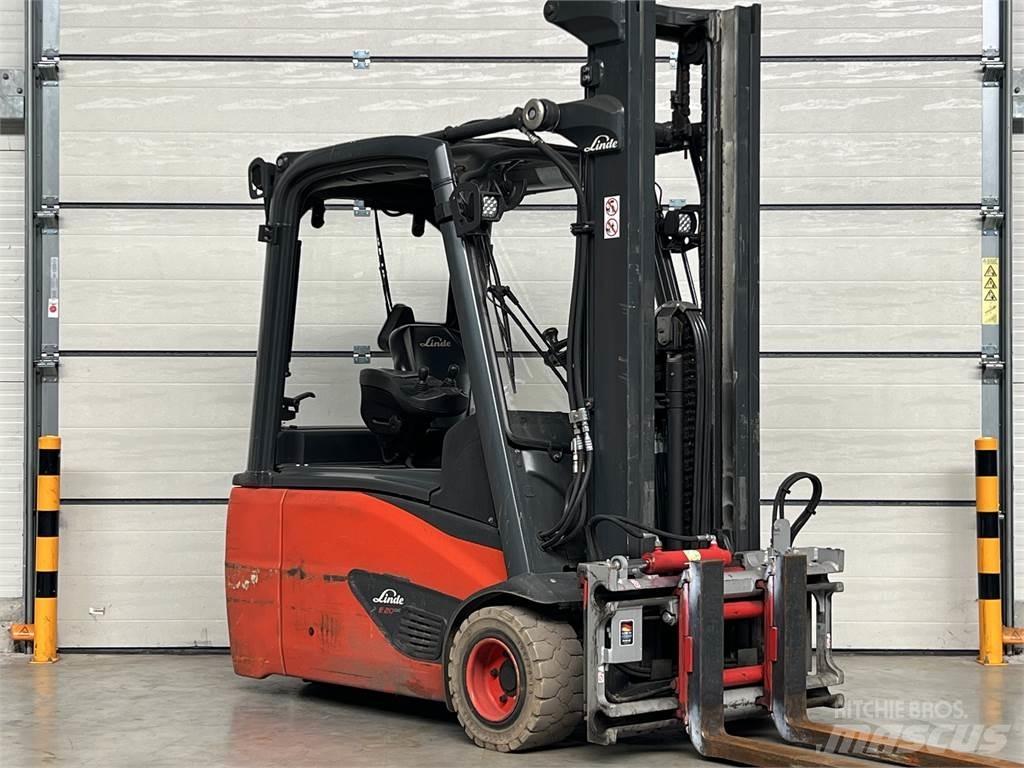 Linde E20L-02 Stivuitor electric