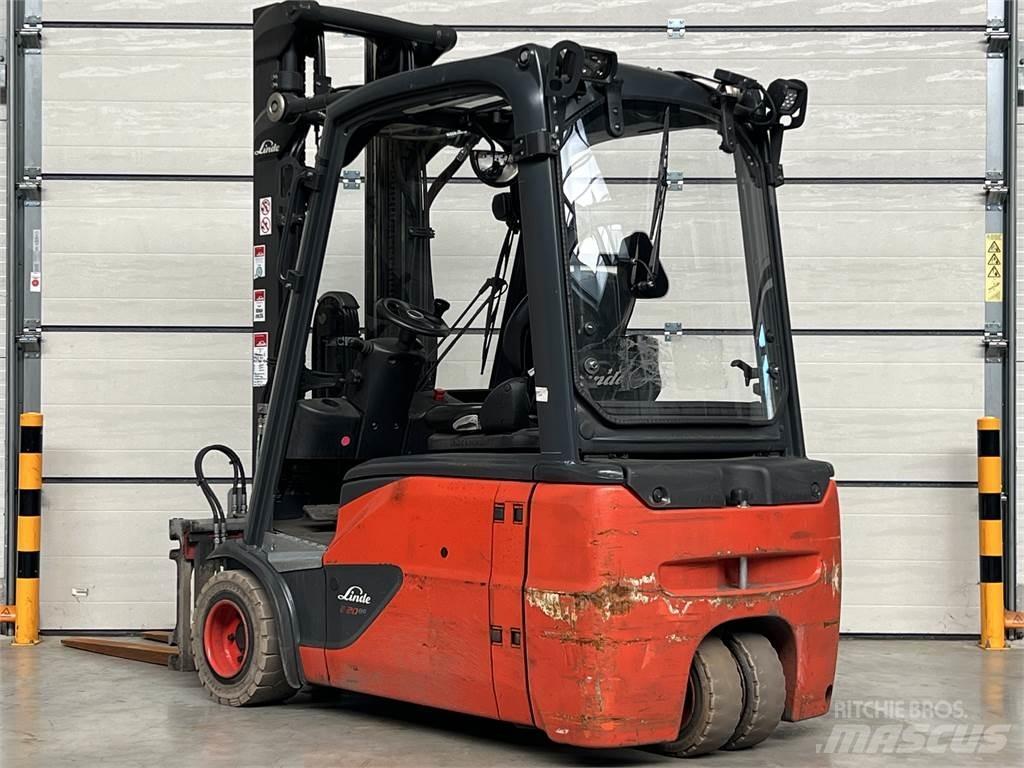 Linde E20L-02 Stivuitor electric