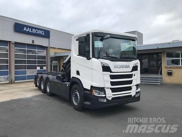 Scania R 500 Camioane cu macara