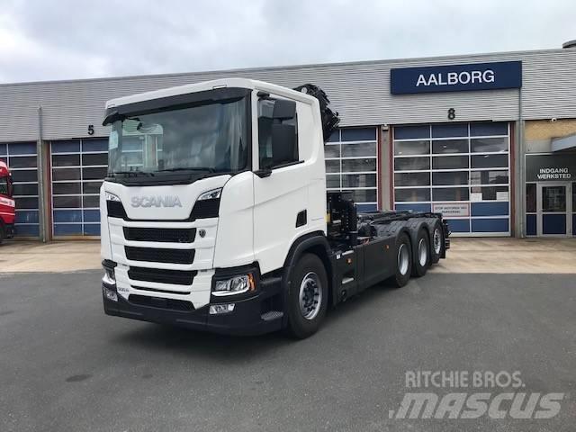 Scania R 500 Camioane cu macara