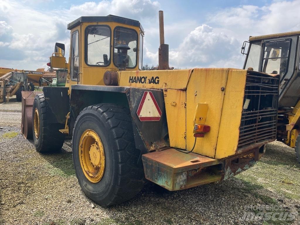 Hanomag 55D Incarcator pe pneuri