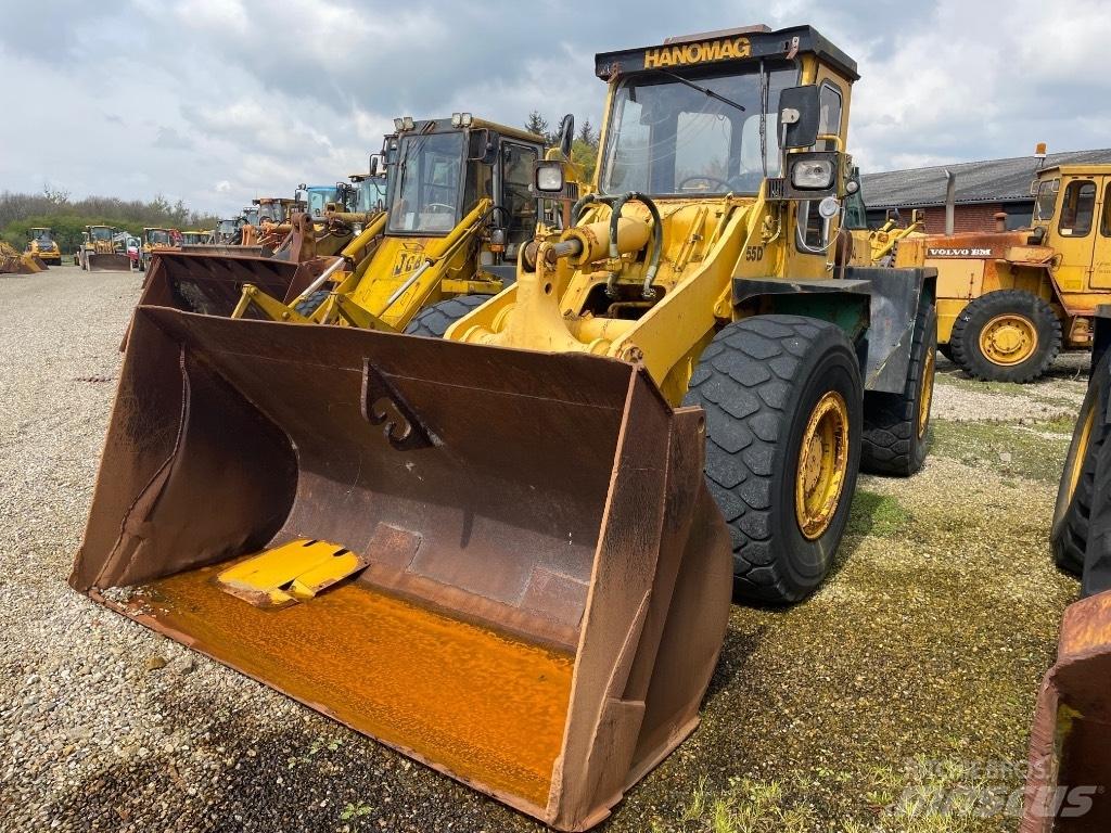 Hanomag 55D Incarcator pe pneuri