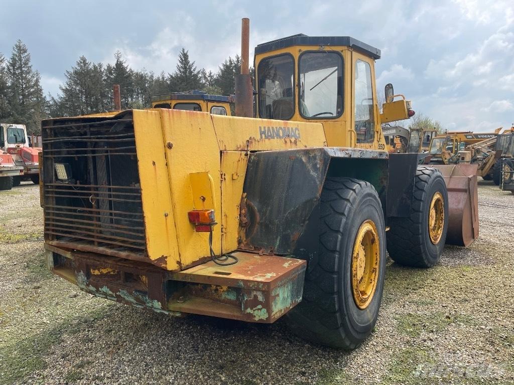 Hanomag 55D Incarcator pe pneuri
