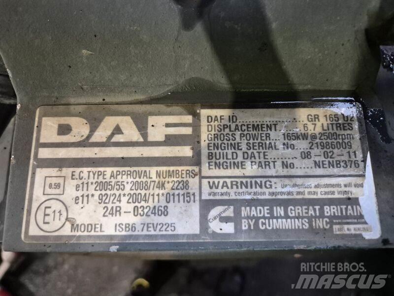 DAF GR165U2 Motoare