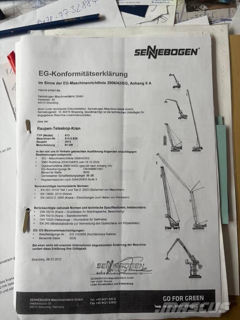 Sennebogen 613 R Macarele