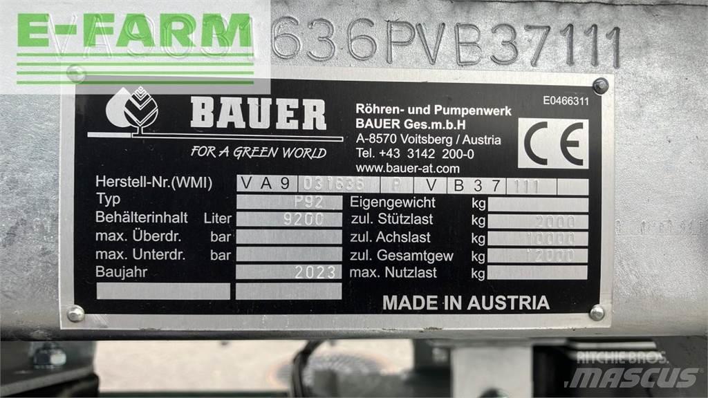 Bauer P 92 Distribuitoare de ingrasamant