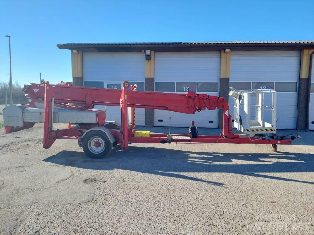 Ommelift 2500EBZ Platforme aeriene montate pe remorca