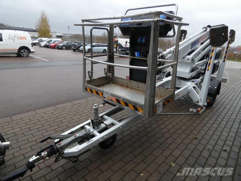 Dino 160 XT Skylift Platforme aeriene montate pe remorca
