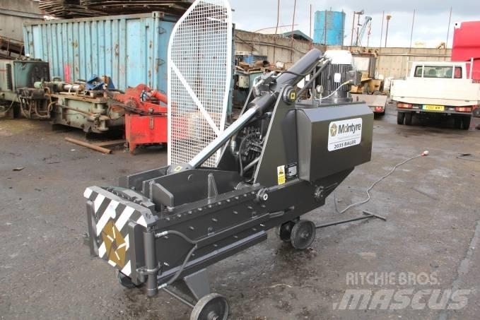 McIntyre Metal Baler Presa de balotat industriala