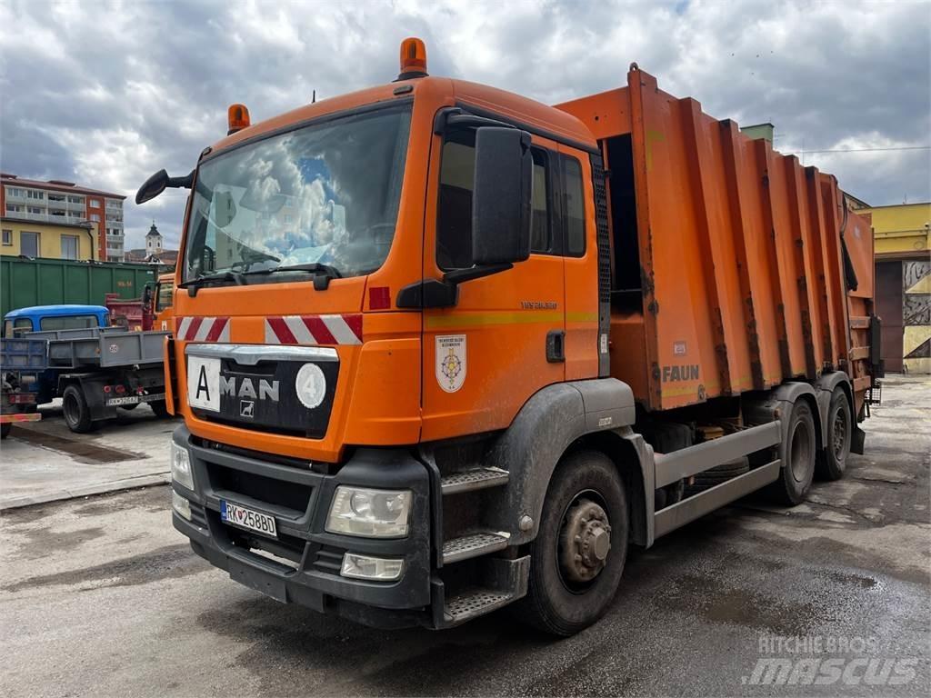 MAN TGS 26.320 6X4 Camion cabina sasiu