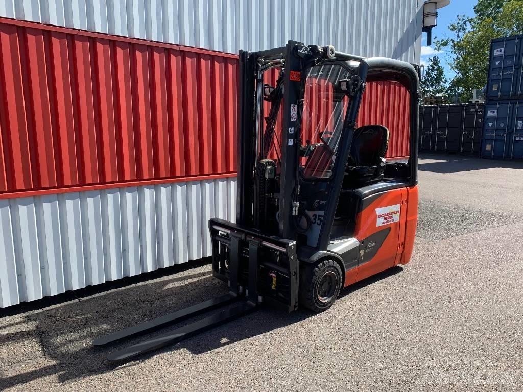 Linde E16H Stivuitor electric