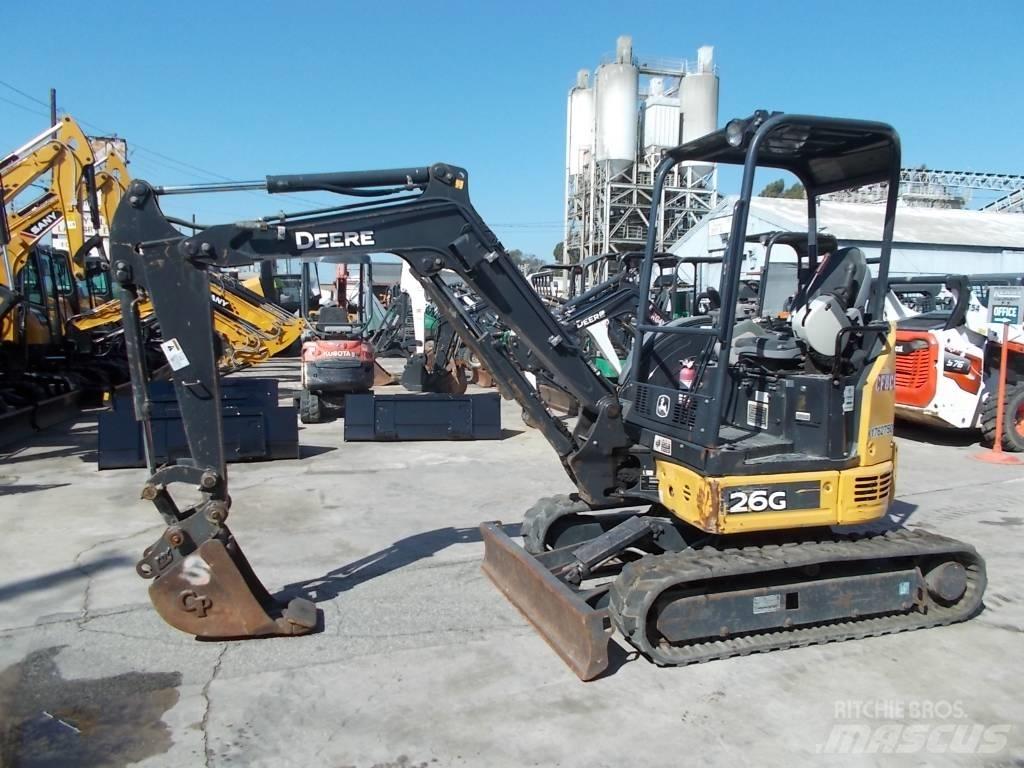 John Deere 26G Mini excavatoare < 7t