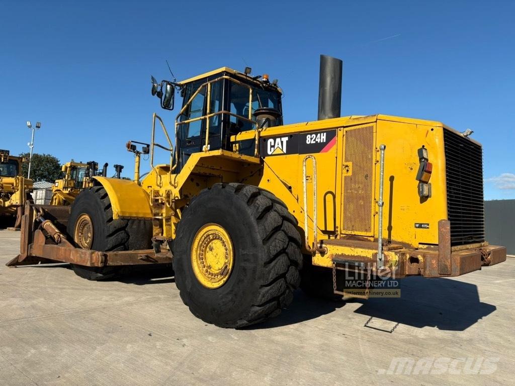 CAT 824 H buldozere pe roti
