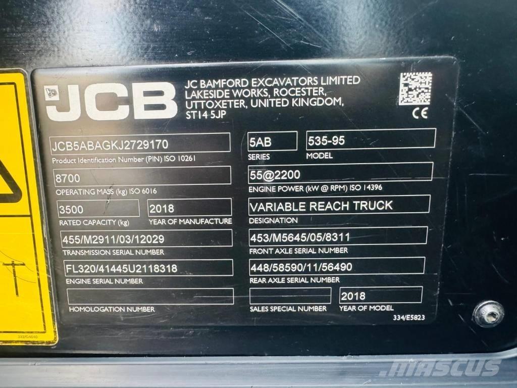 JCB 535-95 Stivuitoare telescopice