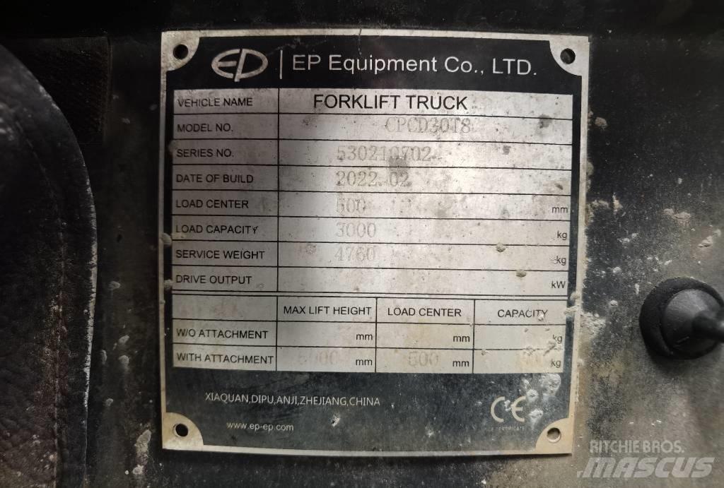 EP CPCD35T8S4S Stivuitor diesel