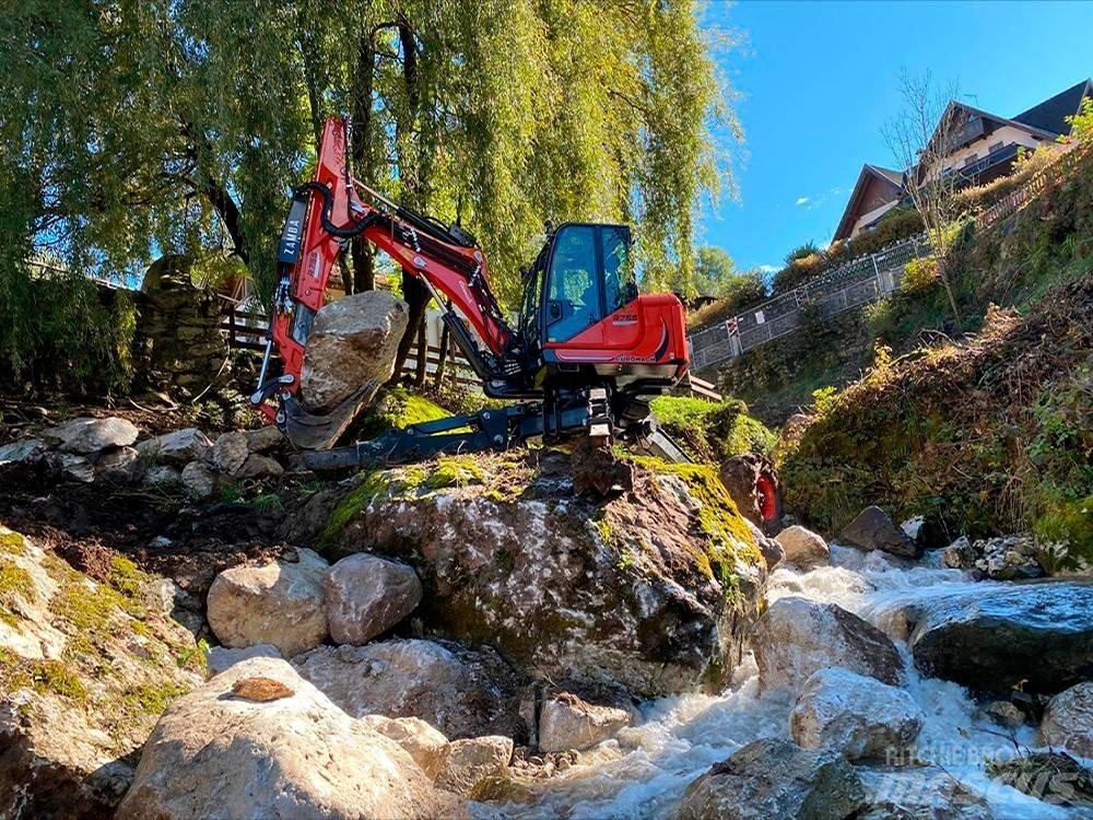 Euromach R755 Excavator amfibiu